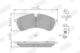 GARNITURE DE FREIN JEU OEM FERODO MAN TGE